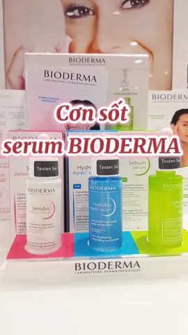 Bioderma in your area !!! 3 em serum mới với 3 màu quen thuộc tương ứng với 3 loại da . Bioderma vẫn cứ là luôn đỉnh . Mình vô cùng là thích 2 em serum cấp ẩm cho da khô và da nhạy cảm ( vì da mk thuộc 2 loại đó ☺️) . Tinh chất khi thoa lên da mướt , tan nhanh và khi thấm lên da vô cùng là mượt , để lại finish da bóng khỏe .  Đặc biệt ai theo style safecare thì sẽ yêu hơn vì các em ý đều không có cồn và hương liệu cũng như mùi hương. Bảo sao lên kệ cái là cháy luôn. Nói chung là đỉnh khỏi bàn lun 💯💯💯 #bioderma #skincare #apotheke #reviewskincare #reviewlamdep #skincareviral #xuhuong #fyp 