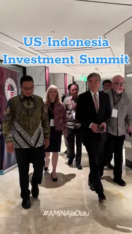 Anies Baswedan Berbicara Pada US-Indonesia Investment Summit ke-11, AMCHAM Indonesia. #AMINAjaDulu #fyp #USA #investasi #untukIndonesia 