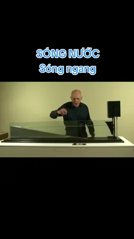 SÓNG NƯỚC SÓNG NGANG #songnuoc  #song  #vatli12  #hocsinh #giaovien #thinghiem 