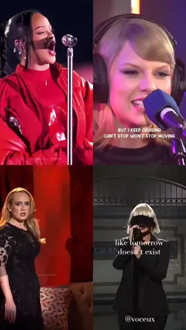 Who's your bet? 🎶🎤 #rihanna #taylorswift #adele #sia #2000sthrowback #2000s #90sthrowback #90skids #90s #fypシ #fyp #trending #viral #tiktok #popmusic 