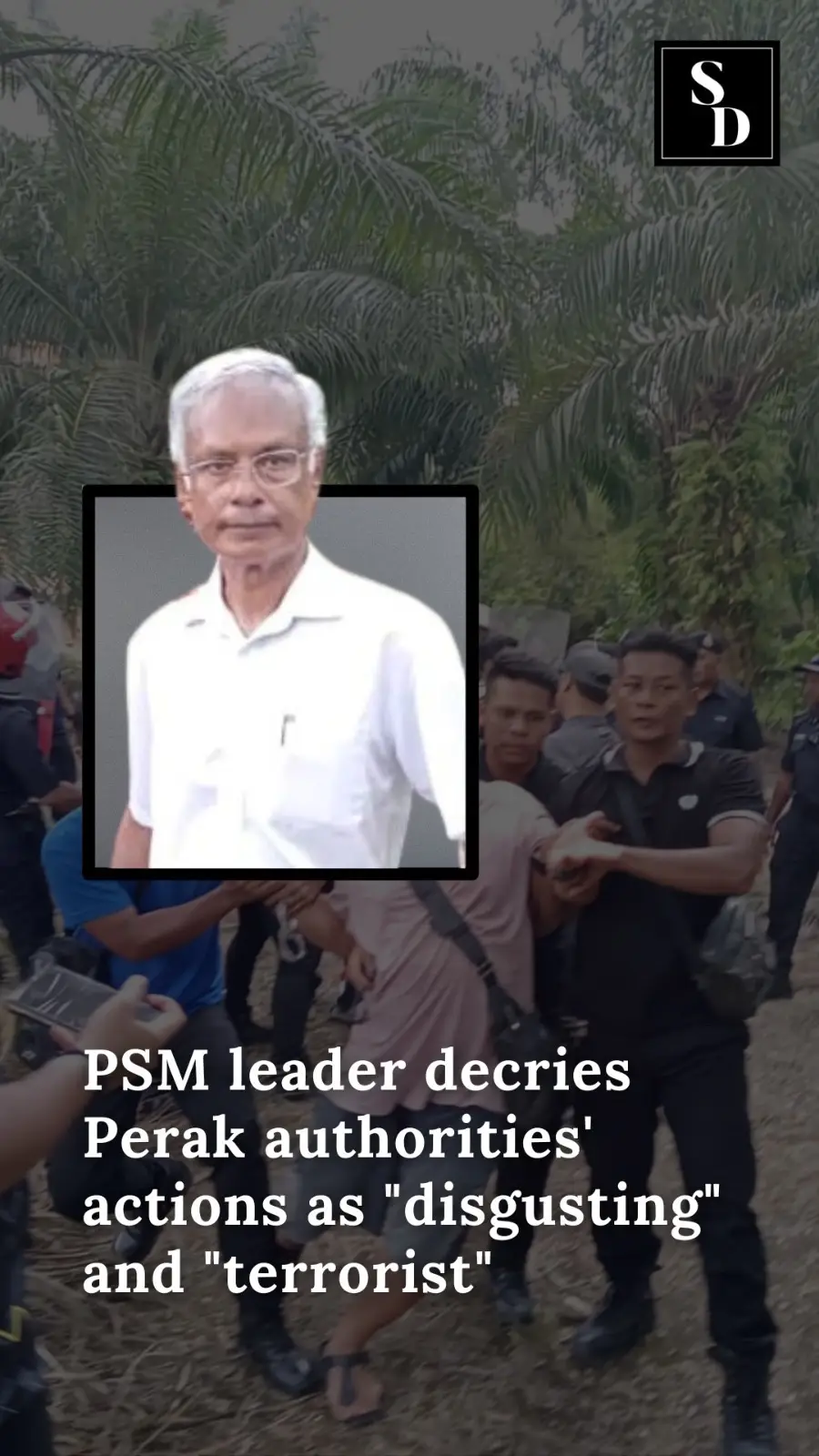 Visit www.sinardaily.my for more stories. #PartiSosialisMalaysia #MichealJeyakumar #PSM #Perak #SinarDaily 