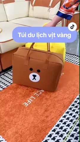 Túi du lịch gấu vàng❤️❤️❤️ #TikTokAwardsVN2023 #dogiadung #trending #xuhuong #trendingnow #tiktokshop #affiliatemarketing #tiepthilienket #tienich #xuhuongtiktok #reviewđồgiadụng #đồgiadụng #tuidulich 
