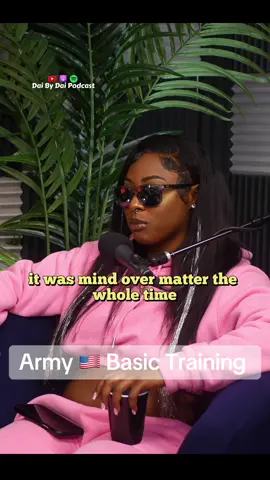 Making It Through Basic Training🫡 LINK IN BIO📺 #podcast #blackpodcast #radio #interview #army #military #usarmy #basictraining #marines #airforce #navy #grind #motivation #inspiration #goodmorning #daibydai