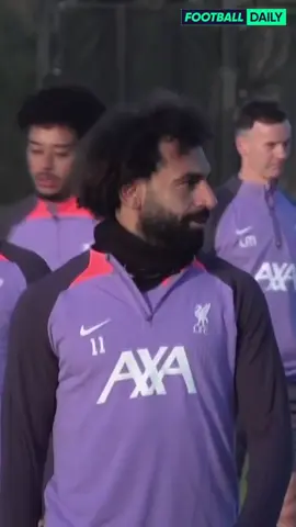 Liverpool train ahead of their UEL tie tomorrow. 🔴 #footballtiktok #liverpool #uel
