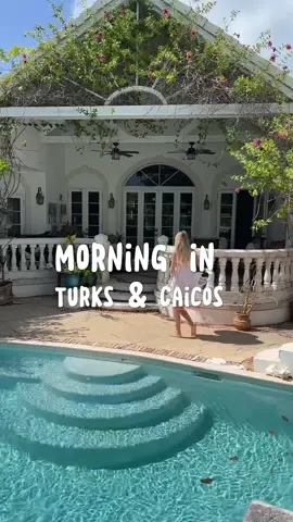 SPEND THE MORNING WITH ME!! #island #turksandcaicos #fyp #morningroutine #asmr 