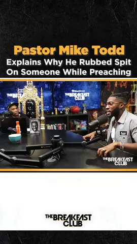 🚨 @iammiketodd  uses stories to deliver his messages to his physical and online congregation. He breaks down this story in the Bible that lead to the viral #Spit😗💧video that trended across all platforms. Tap in 🙏🏽