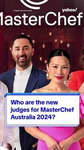 Who are the new judges for #MasterChefAustralia 2024? 🧑‍🍳 #masterchef #masterchefau #australia #yahooaustralia 