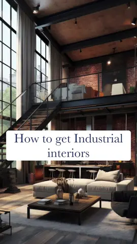 How to get industrial design interiors in your home #interiordesignideas #industrialdesign #industrialdecor #industrialhomes #modernhomedesign #modernhomeideas #dreamhomegoals #interiordesigntips 