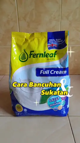 Replying to @trahrahim Selain susu full cream kotak, susu tepung Fernleaf full cream ni pun bagus dan lebih jimat. Cuma mommy kena tahu sukatan yg betul supaya anak dapat nutrisi yg cukup. Susu fullcream ni bagus untuk anak 1 TAHUN ke atas, lagi bagus kalau kita gantikan susu formula yg tinggi gula tu dengan susu fullcream. #susufullcream #fernleafmalaysia #fernleaffullcream #susuanak1tahunkeatas #susupenambahberatbadan #susupenambahseleramakan #susupenuhkrim #manfaatsusufullcream #tanpagulatambahan 