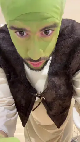 Halloween costume ideas: Bad Bunny as Shrek 😭 #badbunny #halloween #halloweencostumes #shrek 