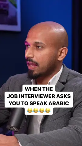 when the #jobinterview asks you to speak arabic part 2 watch till end 😂 #jobinterview #office #comady #foryou #foryoupage #viral #tiktok #watchtillend 