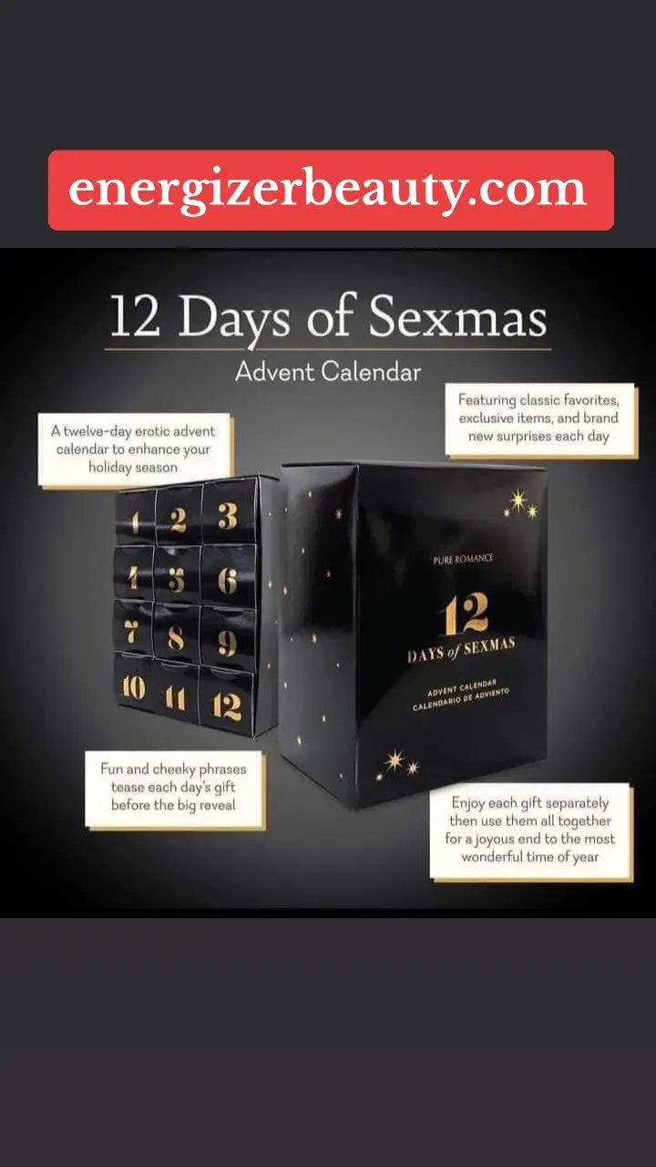 Who loves a great Advent Calendar? These make great gifts for yourself, your partner or as a Bachelorette Gift! These are going fast so run and grab yours now at angeliaspureromance.com #12daysofsexmas #energizerbeauty #empoweringwomen #Relationships #Intimacy #MentalHealth #SelfCare #adventcalendar 