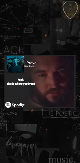 I PREVAIL - BOW DOWN #reqlagu #fypmusic #IPrevail #BowDown #liriklagu #playlistspotify #fyppage #lirikvideo #ditaja #Metalcore #malaysiatiktok🇲🇾 #indonesiatiktok #fyp #fypシ 
