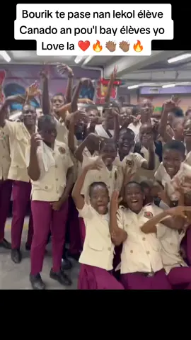 Bourik te pase nan lekol élève Canado an pou'l bay élèves yo Love la ❤️🔥👏🏽👏🏽🔥#fypシ゚viral #izistarhaiti 