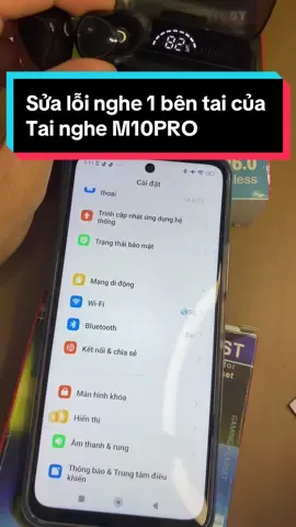 Sửa lỗi nghe 1 bên tai của Tai nghe M10PRO #tuandungdayne #tainghem10pro 