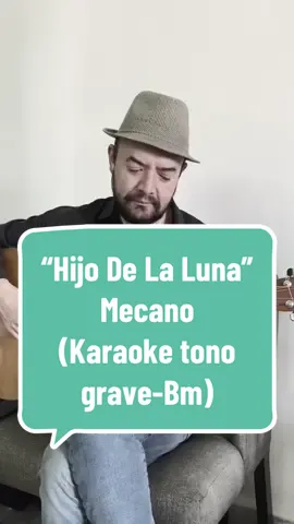 Hijo De La Luna-Mecano #karaoke #acustico #foryou #parati #mecano #hijodelaluna 