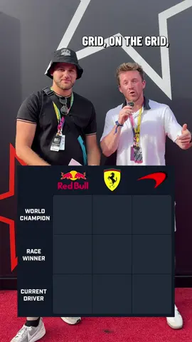 In honor of the US Grand Prix, it’s time for Grid on the Grid 🏎️ #immaculategrid #f1 #usgrandprix #austin 