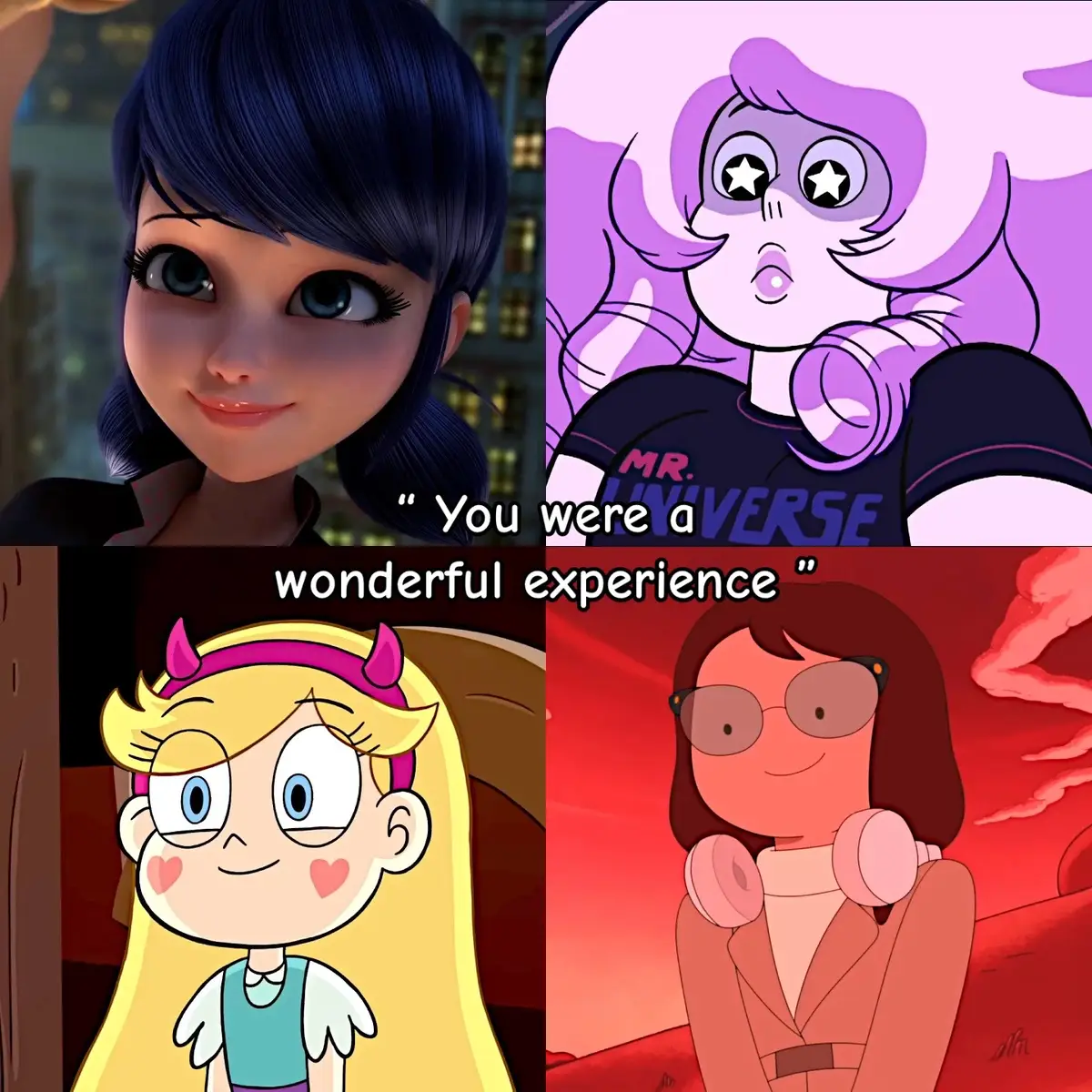 … #miraculousladybug #ladybug #starvstheforcesofevil #starbutterfly #stevenuniverse #rosequartz #fionnaandcake #edit #foryou 