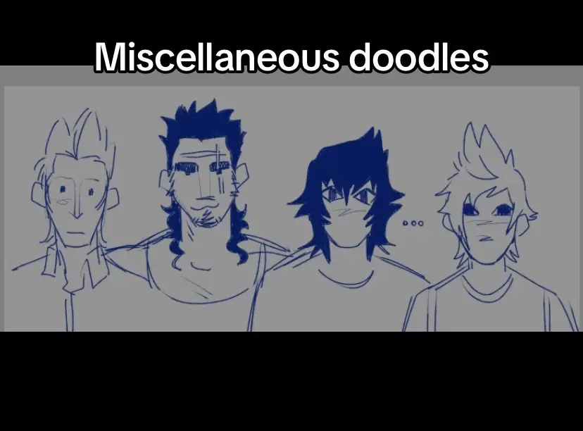 I put them all in soup and cook them #ffxv #ffvii #doodles idk man 