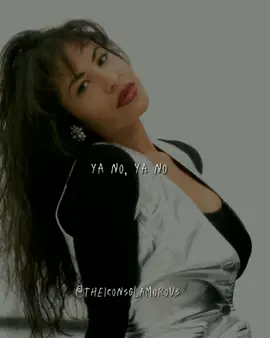 🎶 | Selena ~ Ya No (Album - Amor Prohibido) 1994. 💽 «Ya No»​ es una canción originalmente interpretada y grabada en 1994 por la cantante estadounidense Selena, compuesta por AB Quintanilla III y el tecladista de Los Dinos Ricky Vela. ≪Ya no≫ fue incluida en el álbum de estudio nominado al Grammy Amor prohibido. Es la única canción con estilo roquero en el disco, y fue acompañada con requintos en la guitarra eléctrica de Chris Perez. Es una canción de despecho dedicada a un amor que fue infiel y de quien ya no quiere saber más. A pesar de no haber sido lanzada como sencillo, recibió una respuesta positiva por parte de la crítica; varios de ellos escribieron acerca de cómo «Ya no» fue la primera canción de estilo roquero en ser mezclado con Tejano. 📱 | Instagram: @TheIconsGlamorous  📱 | Tik Tok: @TheIconsGlamorous Gracias. #selena #selenaquintanilla #selenaquintanillaperez #selenaylosdinos #siempreselena #selenalaserie #selenanetflix #selenanetflixseries #selenatheseries #yoteamo #iloveyou #ilove #Love #yoteamoselena #selenayoteamo #yano #selenayano #yanoselena #juangabriel #juangabrielyselena #amorprohibido #selenaamorprohibido #amorprohibidoselena #selenaylosdinoscobarde #selenaylosdinosamorprohibido #selenaylosdinosyano #amorprohibidoalbum  #selenaquintanilla1994 #selenalive #liveselena #selenalives #selenaalbum #selenastrodome #selenaastrodome #astrodomeselena #astrodome #astrodomehoustontexas #astrodomehouston #astrodometexas #astrodomeusa #laveneno #cristinalaveneno #cristinaortiz #cristinaortizrodriguez #cristinaortizlaveneno #1971 #1994 #1995 #selenathequeen #tejano #español #qproductions #bilboard #mariachi #corpuschristitexas #Cumbia #ranchera #rancherasmexicanas #texmex #tejanomusic #mexico #likes  #likesforyou #likesuperstar #likesyou  #likesproblem #likess #follow #following #follower #theiconsglamours #venezuela #tiktok #instagram #facebook #x #twitter #telegram #whatsapp #follow #tiktok #foryoupage #duet #tiktok4fun #loveyoutiktok #trending #Viral #comedy #funny #memes #blooper #love #music #happy #like #kawaii #loveyou #photography #paint #art #drawing #animation #dancechallenge #danceinpublic #dancemoves #dancer #testbook #learning #knowledge #careergoals #education #edutok #travel #explore #Lifestyle #travelers #dog #animals #pet #puppy #cats #petlover #bestforhealth #fitnessgoals #Fitness #healthtips #Gym #stayhealthy #healthiswealth #EasyRecipe #foodrecipe #veganrecipe #foodislove #healthyfood 