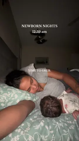 It may not seem like it but I got some good rest last night and even had the energy to get my toddler ready for pre-k this morning, which hubby usually does. 🤗❤️ Newborn Night 👩🏽‍🍼 #momwin #postpartumwins #postpartum #newborn #newbornnights #motherhood #fyp #newbornbaby #postpartumjourney 