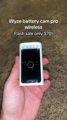 This is the best truly wireless camera #wyze #camera #security #flashsale #batterypro 