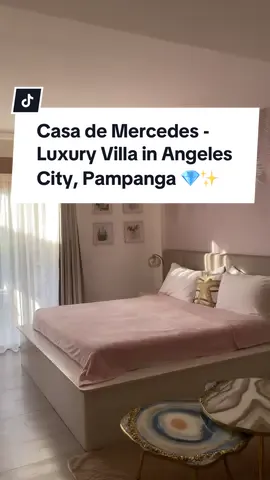 grabe! Nasa Angeles City na talaga halos lahat ngayon!  📍 @Casa De Mercedes - Gen Ricarte St., Lourdes Northwest, Angeles City, Pampanga #airbnb #luxuryvilla #recommendations #privatevilla #Pampanga #accomodation 