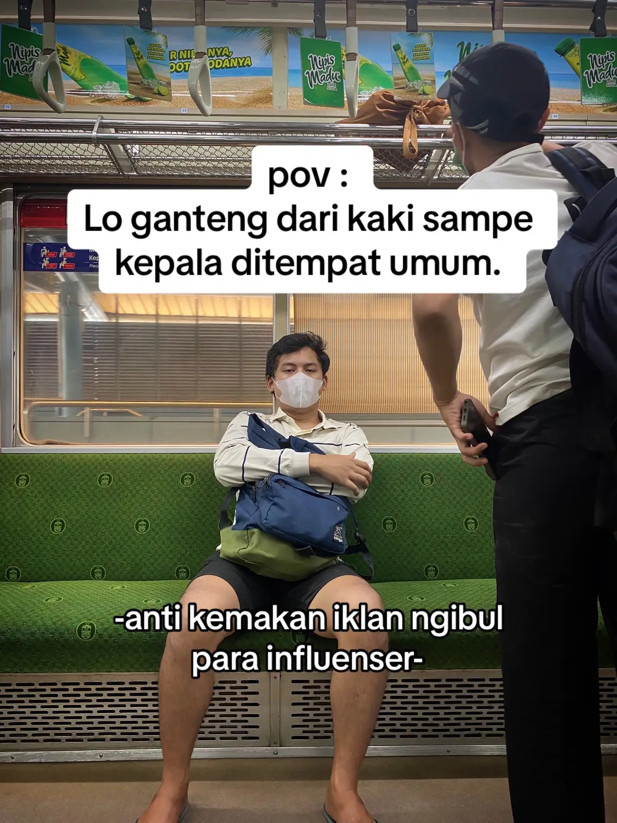 mematahkan iklan influenser lagi. skip buat minuman serbuk rasa mutihin💀