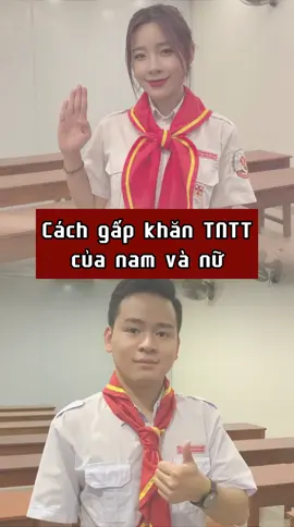 Các bạn đã biết cách gấp và thắt khăn TNTT chưa nhỉ ?  #tntthamlong #thieunhithanhthe  #thieunhithanhthevietnam❤️ #huynhtruong #xuhuongtiktok #LearnOnTikTok #conggiao 