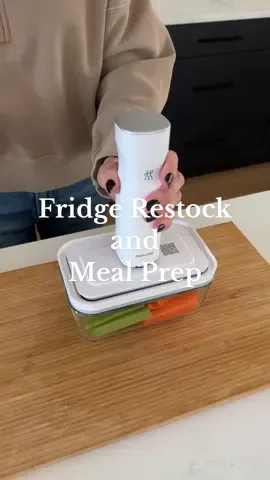 Weekly restock and meal prep using ALL my faves from ZWILLING. Fresh & Save Starter Kit for the fridge and Fresh & Save Cube Storage System for the pantry.  #foodstorage #zwilling #pantryorganization #zwilling1731 #freshandsave #zwillingcanada #mealprep #fridgerestock #restock #refill @ZWILLING Canada #ad 