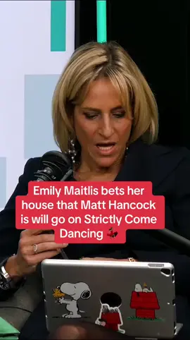 Whereas Jon says Trump will be president, again, from prison. #strictly #strictlycomedancing  #trump #donaldtrump #usa #matthancock