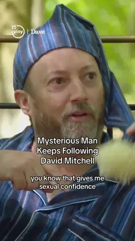 Does anyone know who this actually is? 🤔 #davidmitchell #UKTVPlay #outsiders #guzkhan #judilove #weird #strange #creepy