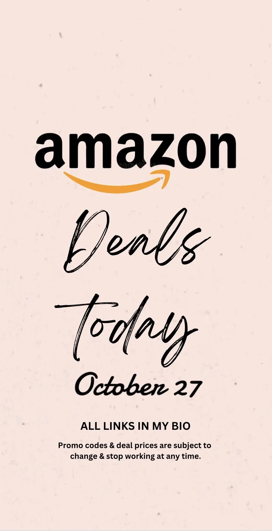 Amazon Deals for October 27th. Happy Shopping! 🥰 #amazonpromos #amazonpromocodes #fyp #amazondeals #amazondeals2023  #amazonfinds #dealsonamazon #amazonpromocodesoctober27 