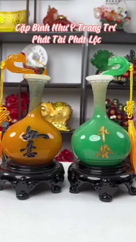 Cặp 2 Bình Như Ý Bình An Phát Tài Phát Lộc Trang Trí Phòng Khách #xuhuongtiktok #trend #xuhuong #xuhuong2023 #decor #capbinhnhuy #binhnhuyphattaiphatloc 