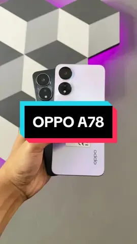Ready stock : OPPO A78 ( ram 8GB/ internal 256 GB )  #android #oppo #oppoa78 #oppoa785g 
