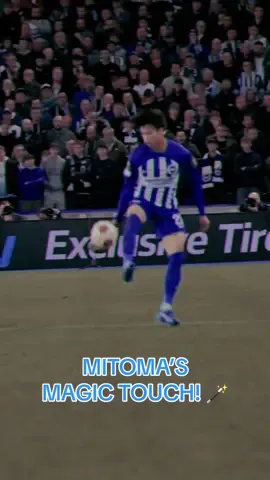 #KaoruMitoma’s touch is magic! 🪄 #BHAFC #UEL