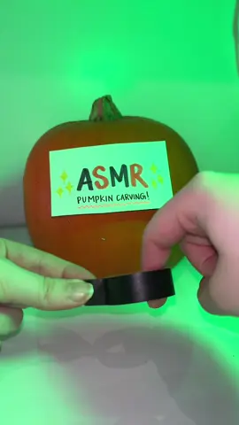 ASMR pumpkin carving 🩵🧟‍♀️🪦 Happy Halloween to those who celebrate :)🦇 #asmr #satisfying #halloween #pumpkin #carving #pumpkincarving #october #marker #art #fyp 