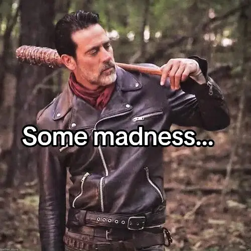 #TWD #somemadnessandbadness #combination #negansmith 