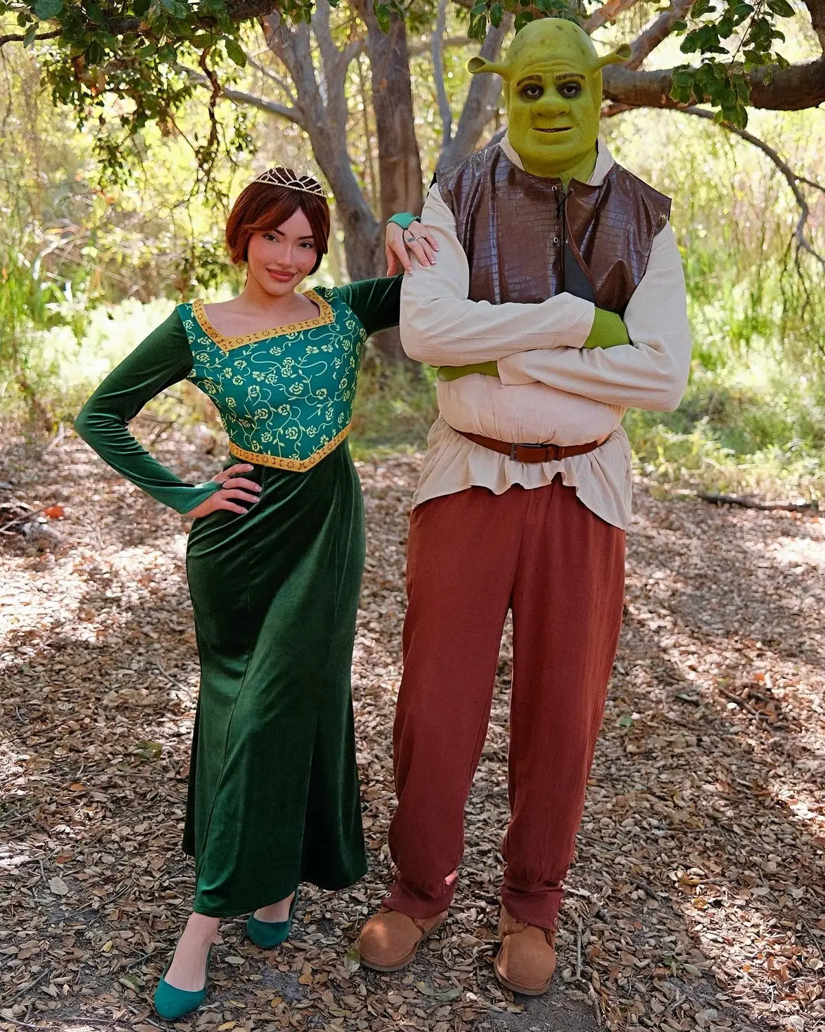 Shrek and Fiona 💚 