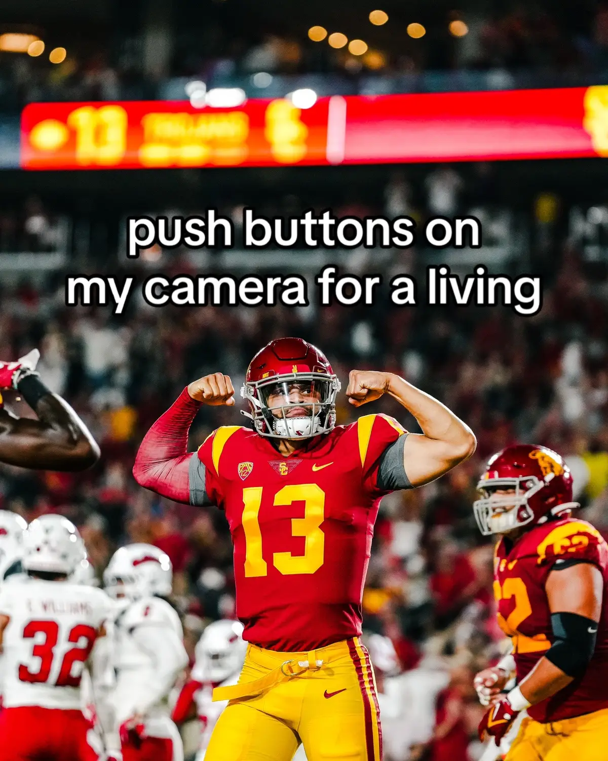 minor in cinematic arts too #photography #sports #usc #sony #dreamjob #contentcreator 