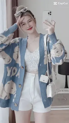 Áo khoác len cardigan nữ form rộng cá tính cho các nàng 😍😍😍#xuhuong24gioqua #xuhuong24h #TikTokAwardsVN2023 #thoitrangnucaocap #thinhhanhtrend #aoxinh #hottrend #thoitrangnu 