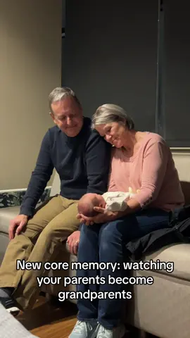 They just cant stop smiling, & neither can I 🥹 #baby #grandparents #Love #iloveyou #up #grandbaby 