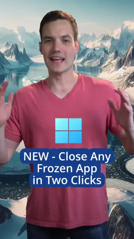 How to Close Any Frozen App in Just Two Clicks #windows11