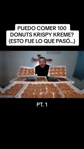 PUEDO COMER 100 DONUTS KRISPY KREME? (ESTO FUE LO QUE PASÓ...)#esttik #donuts #krispykreme #foodtiktok #foodchallenge #mexico #aleminero #noodles #reto #parati 