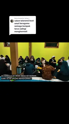 Membalas @bmkg_1 #toleransiberagama #maulidnabi #sidongaji #kerukunanberagama 
