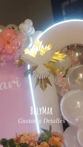 Bautizo de Yosari 🕊️ // *BelyMar* Gustos y Detalles - Gracias por su preferencia 😉 #bautizoniña #flores #Viral #bautizo #decoracion #Belymargustosydetalles #fyp #parati #belymar #limaperu🇵🇪 #decoracionconglobos #viral #clublawntennis 
