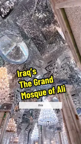 You won’t believe your eyes when you get inside of the Grand Mosque of Ali #documentary #world #popularization #temple #church #viralvideo #stunning 