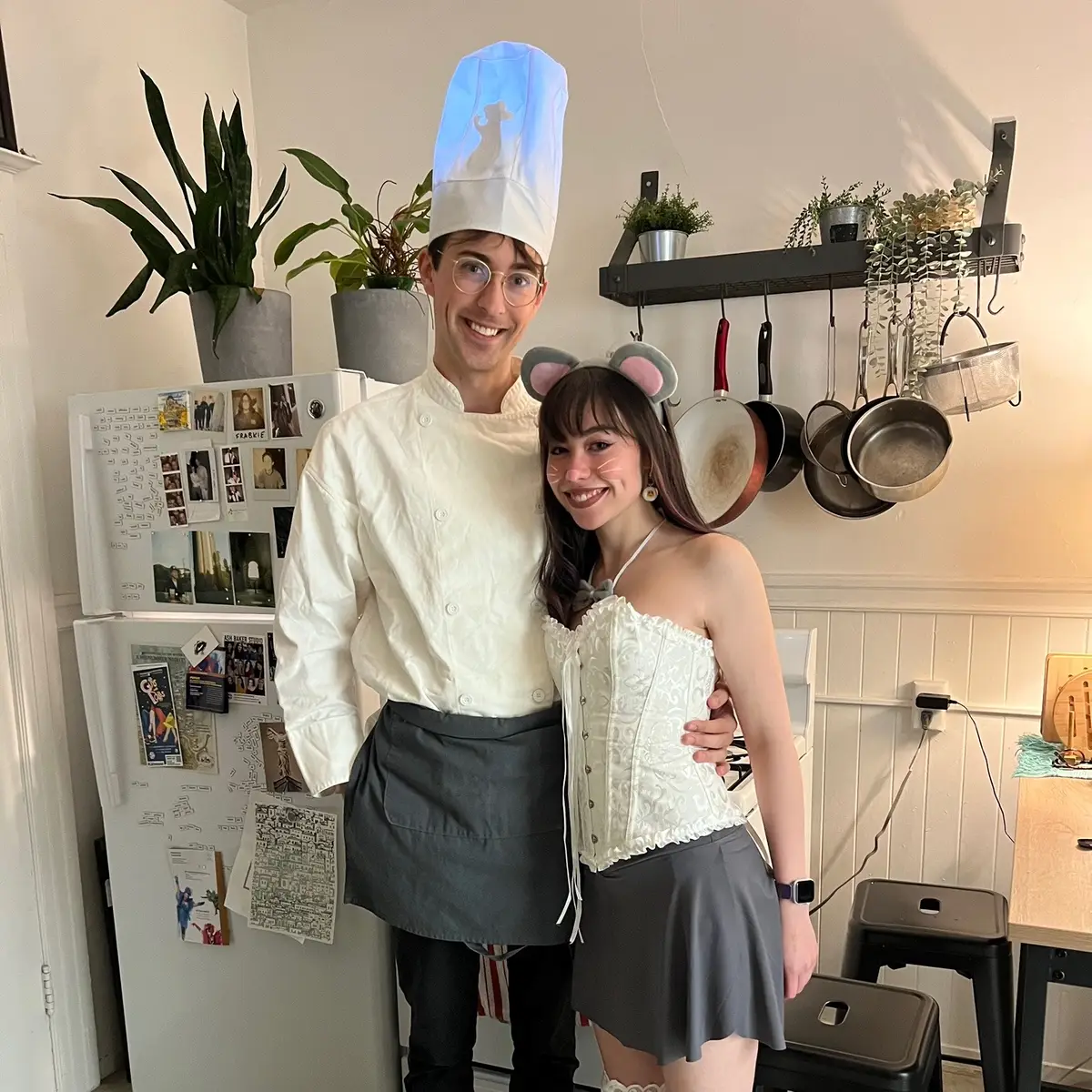 Ratatouille halloween costume! Got the idea for the outfit from @Mikayla #ratatouille #halloween #couplecostumes #couplecostume #couplecostumeideas #costumeidea 