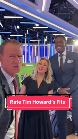 The Premier League Mornings crew reacts to some of Tim Howard’s looks over the years! 😂 #timhoward #PremierLeague #Soccer 
