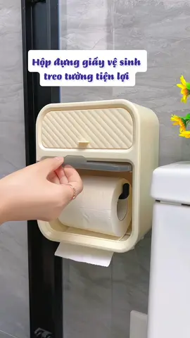 Hộp đựng giấy vệ sinh treo tường tiện lợi không cần khoan đục #xuhuong #sieuthigiadung4 #hopdunggiayvesinh #hopdunggiayvesinhdantuong #hopdunggiay #thinhhanh #hopdunggiayvesinhcuonlon 